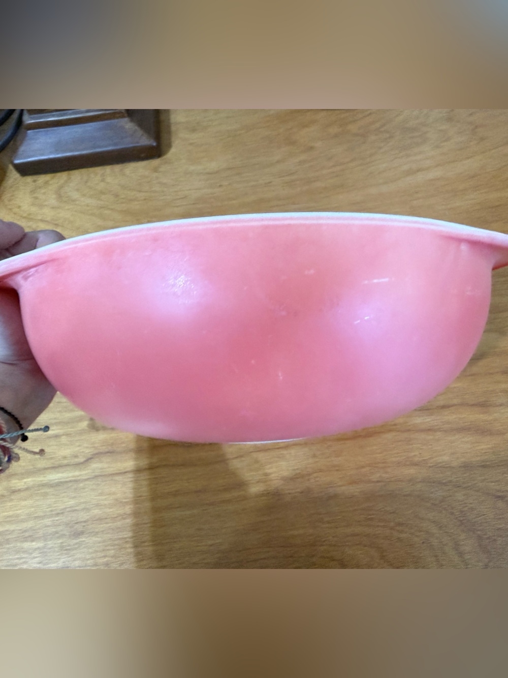 Pyrex Pink Oval Mixing Bowl